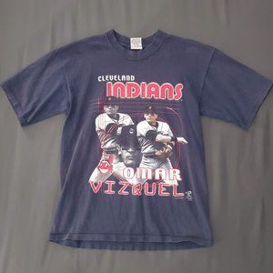Cleveland Indians Omar Vizquel MLB Short Sleeve T-Shirt, Men's M